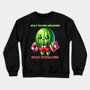 Lifeguard Melon - Hydration Hero Crewneck Sweatshirt